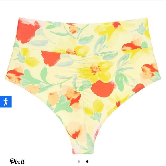 Montce Helena Floral Elany Bikini Top and High Rise Bottom Set - Picture 8 of 8